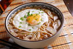 饭菌汤鸡丝面
