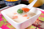 汁西米绿茶丸