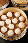 笼仔蒸素包