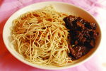 香菇面筋冷面