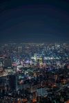 大阪市鸟瞰-夜景
