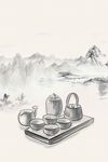 中国风茶