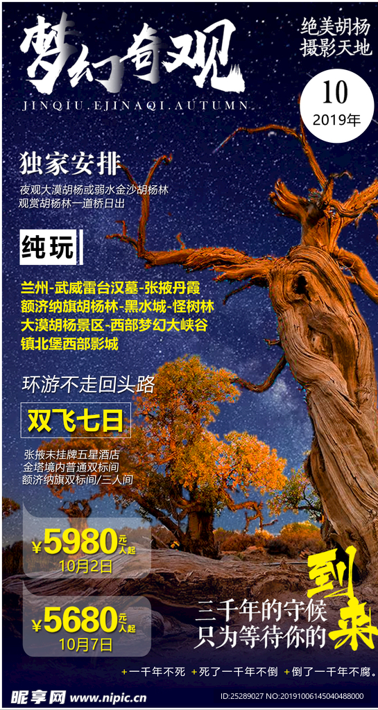 绝世胡杨海报