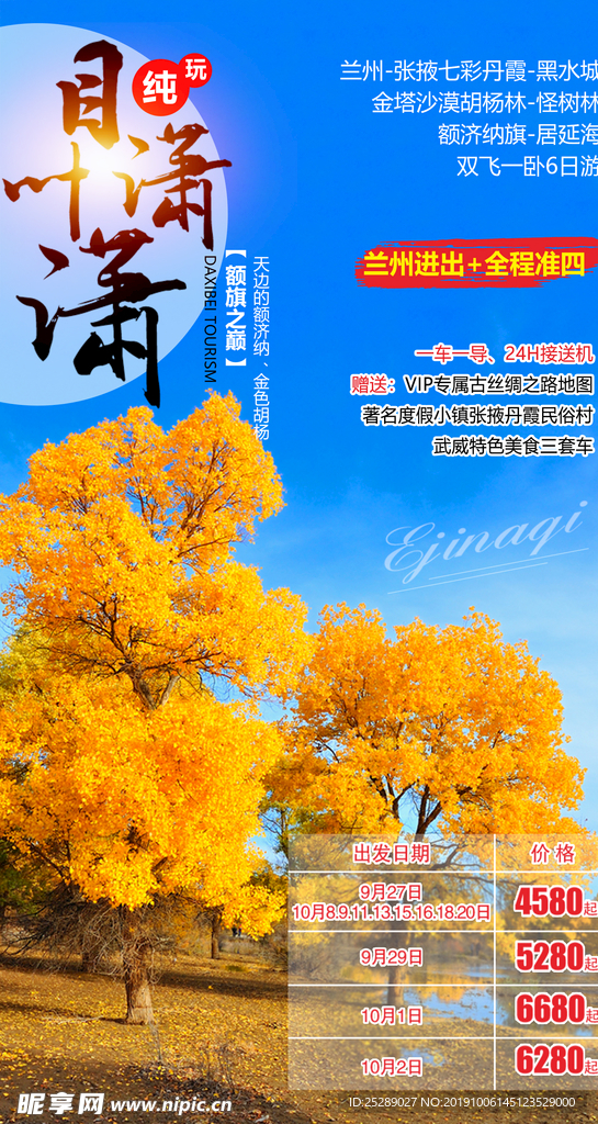 胡杨林海报