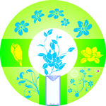 矢量花素材