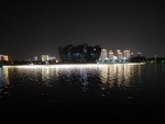 徐州云龙湖音乐厅夜景