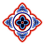 藏族花纹