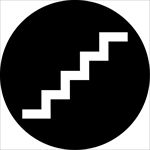 商场图标系列 楼梯台阶