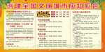 创建全国文明城市应知应会