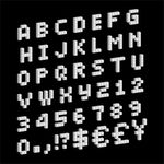 方块字母数字