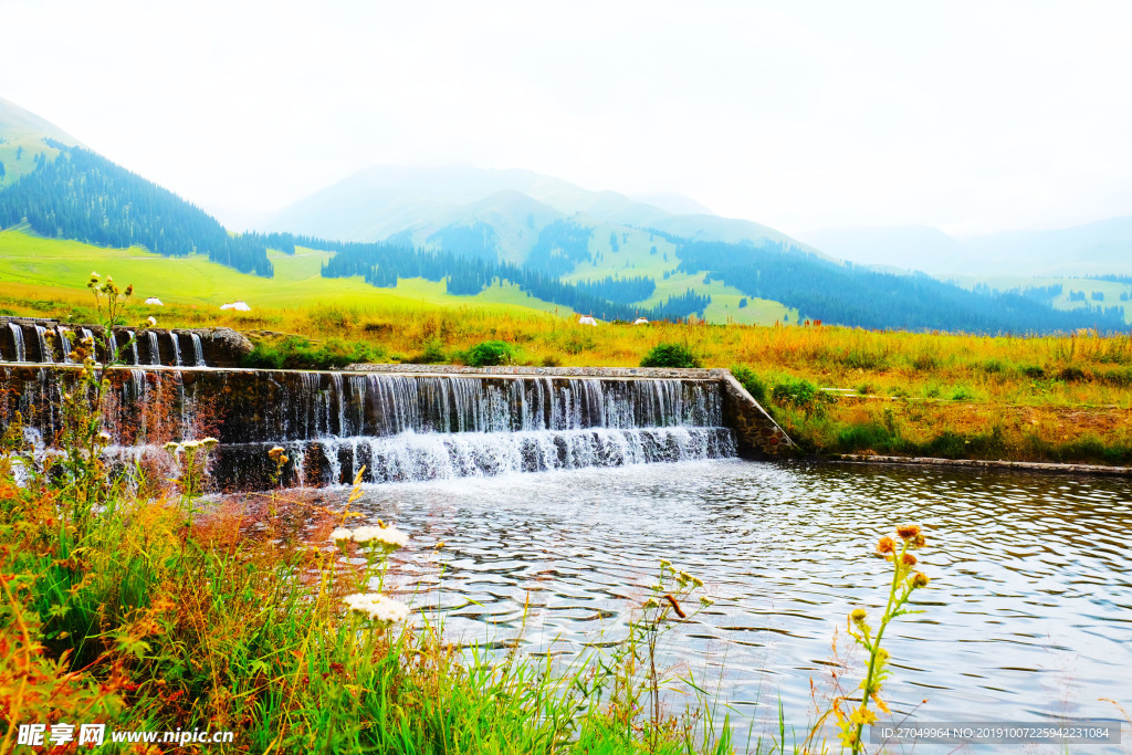 高山草原水库