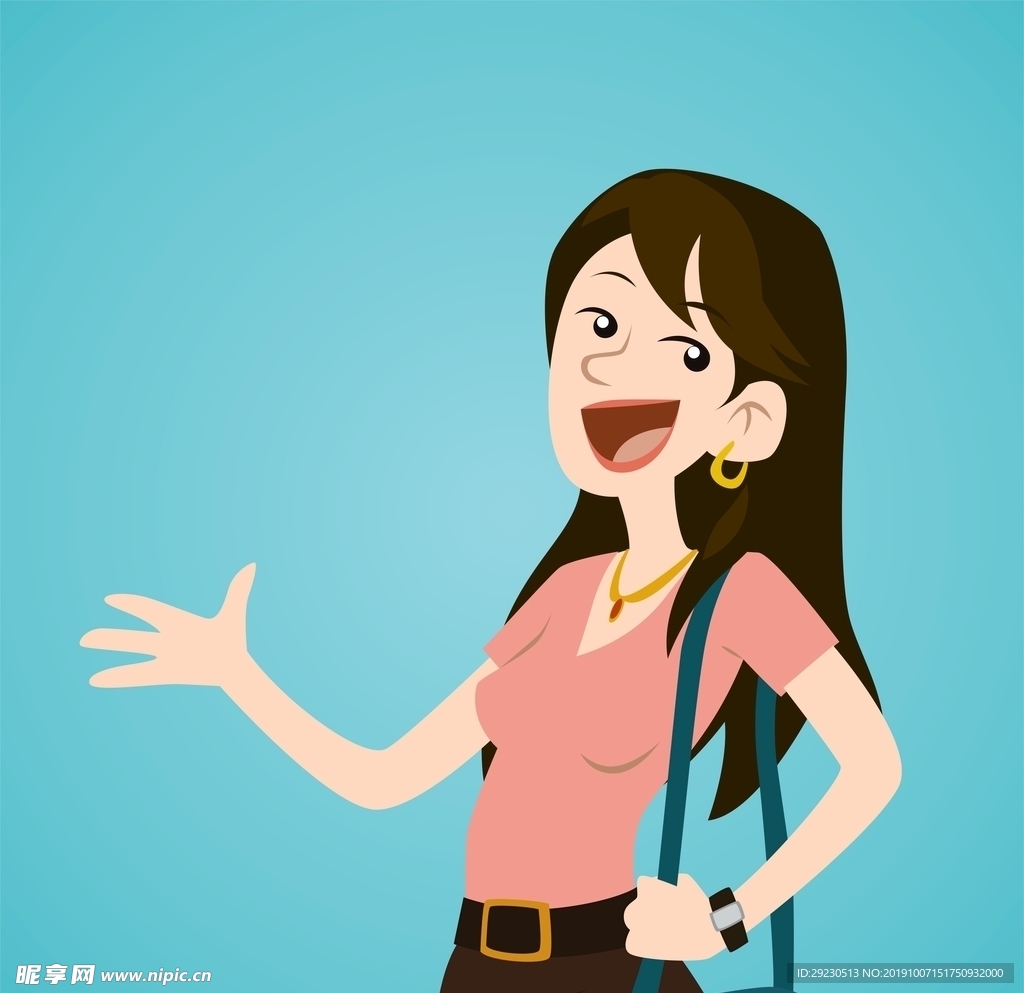 长发女郎