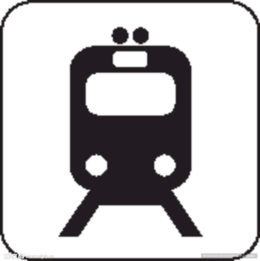交通图标系列 火车图标