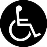 商场图标系列 残疾人图标