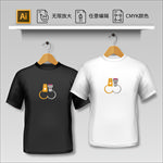 卡通图案服饰印花