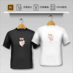 卡通图案服饰印花