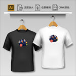 卡通创意服饰印花