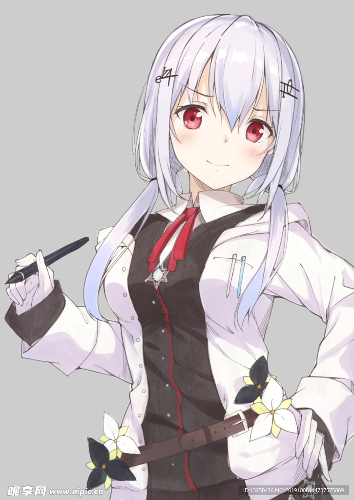 彩色人物动漫插画背景