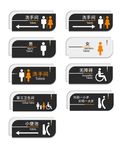 洗手间标识
