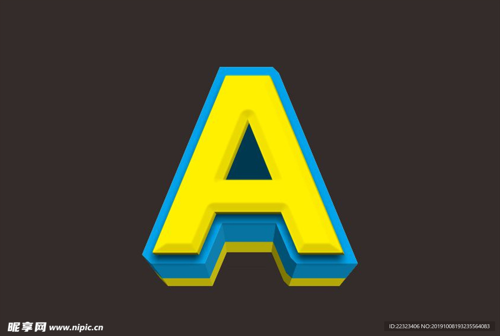 字母A
