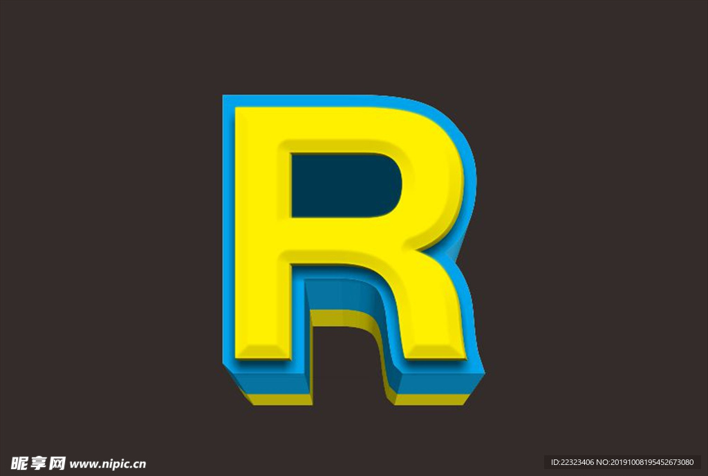 字母R