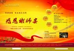 感恩谢师宴海报