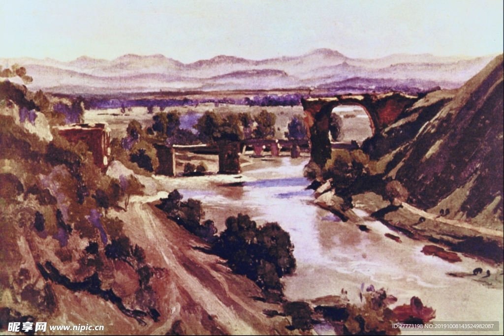 油画