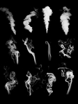 白色烟雾
