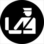 生活图标系列 检查行李图标