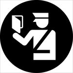 生活图标系列 查看证件图标