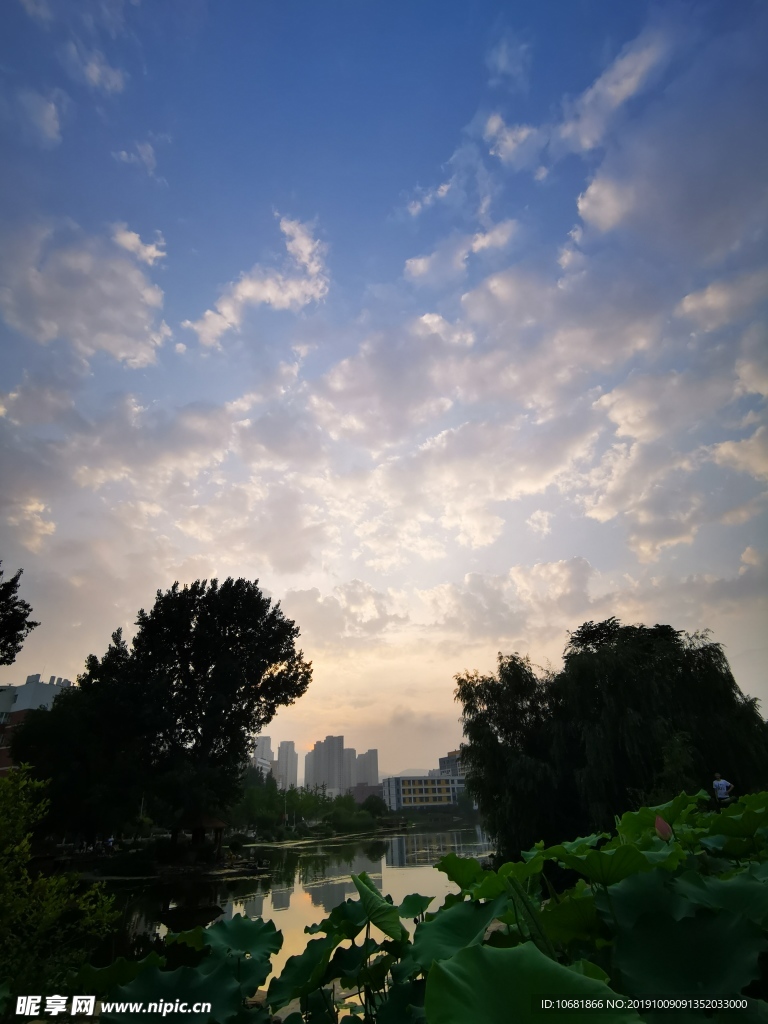 晚上的天空