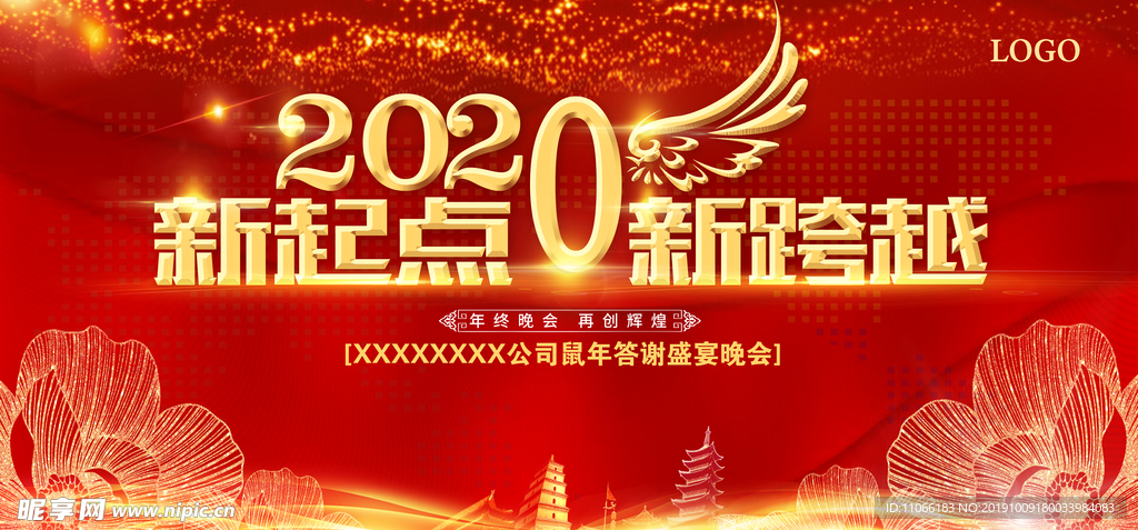 2020年 年会背景
