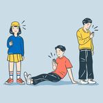 看手机小孩