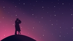 星空下的恋人