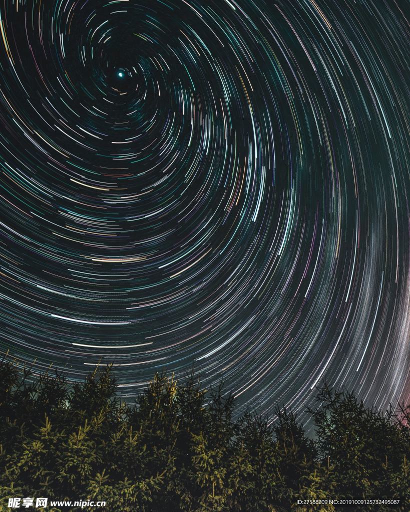 旋转星空