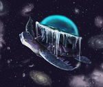 驮着行星的乌龟