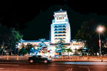 国庆夜景北京民族文化宫