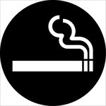 商场图标系列 吸烟区图标