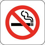 商场图标系列 禁止吸烟图标