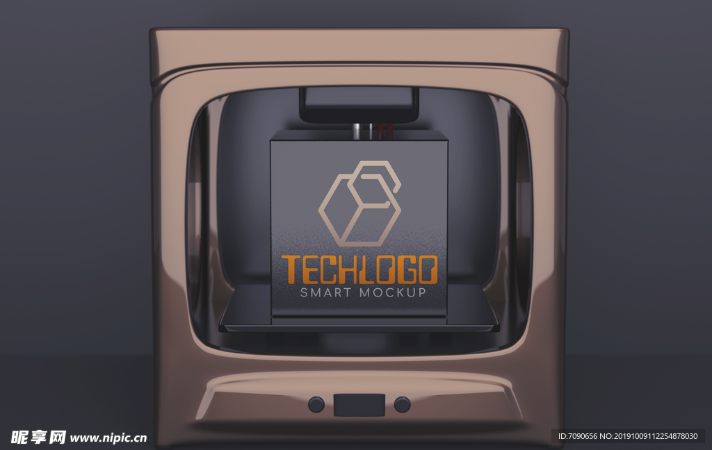 LOGO实体模型展示样机