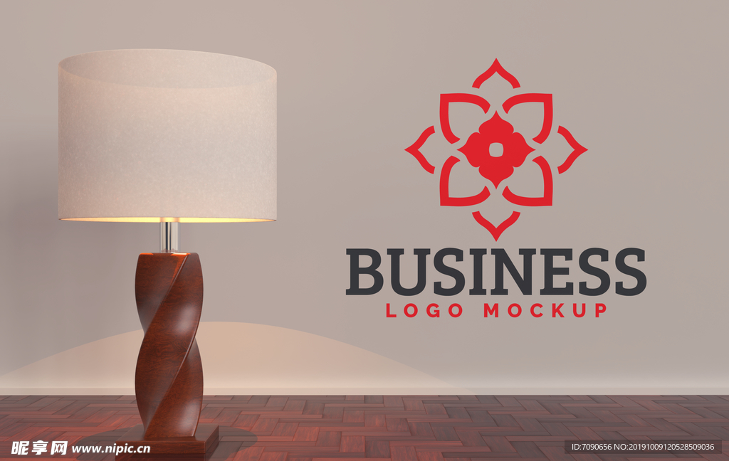 LOGO实体模型展示样机