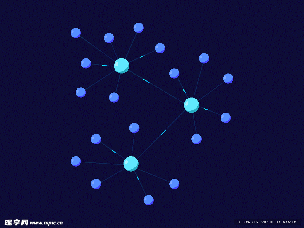 区块链大数据平台插画套分布式