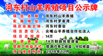 养殖公示牌