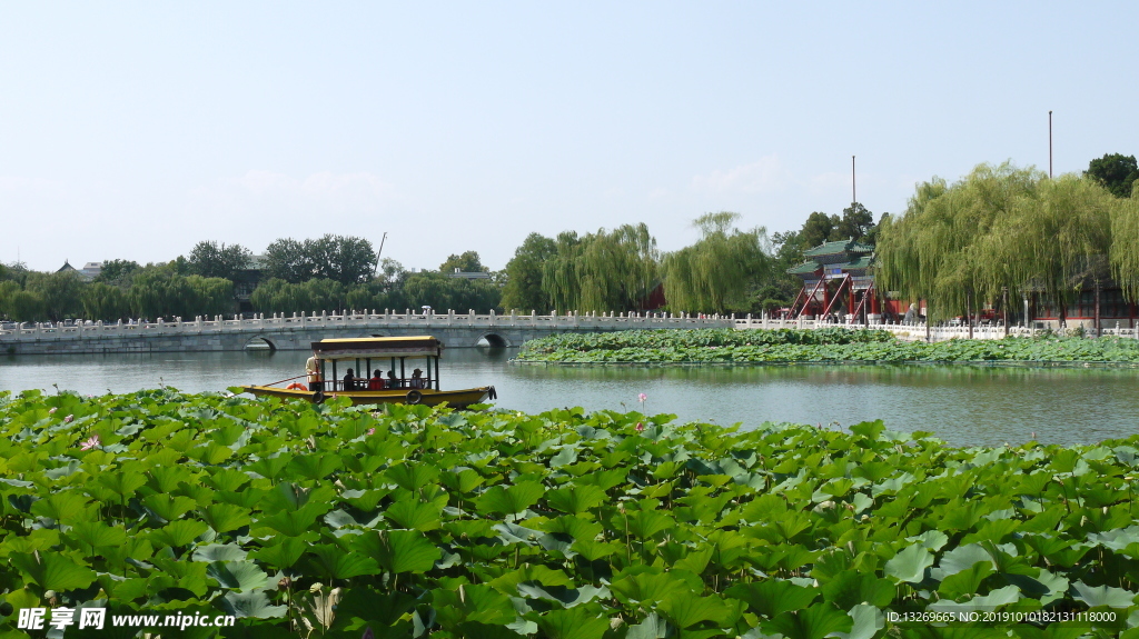 北海公园  北京风光  自然景