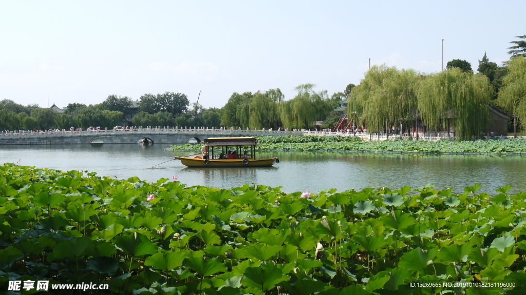 北海公园  北京风光  自然景
