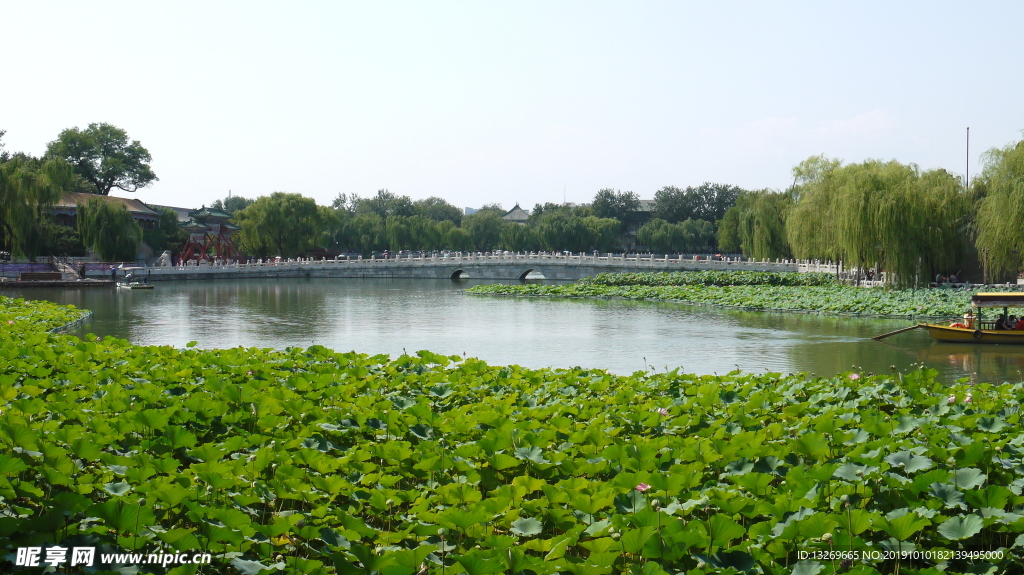 北海公园  北京风光  自然景