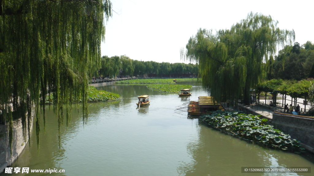 北海公园  北京风光  自然景