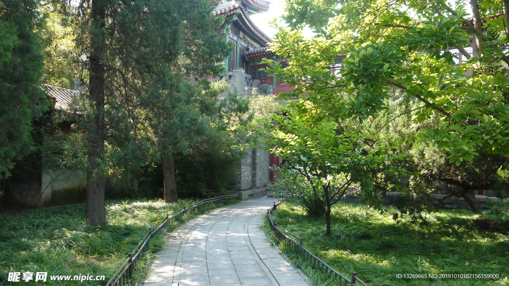 北海公园  北京风光  自然景