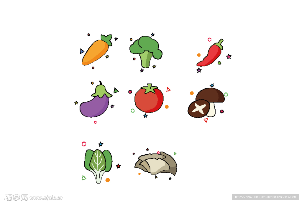蔬菜插画