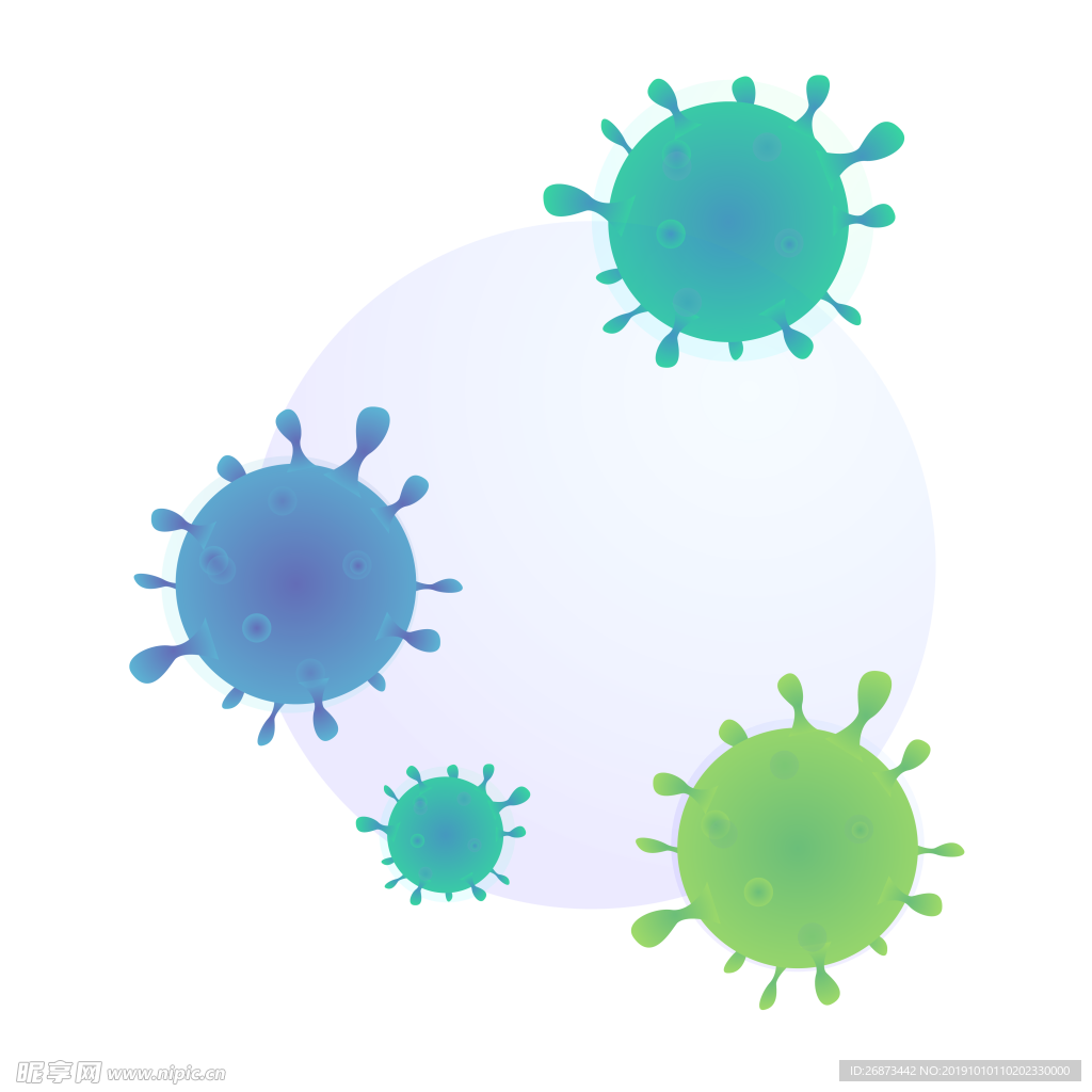 扁平化细菌图